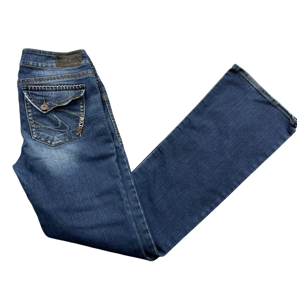 Silver Jeans 29 Suki Surplus Bootcut Jeans Cotton Blend Pockets